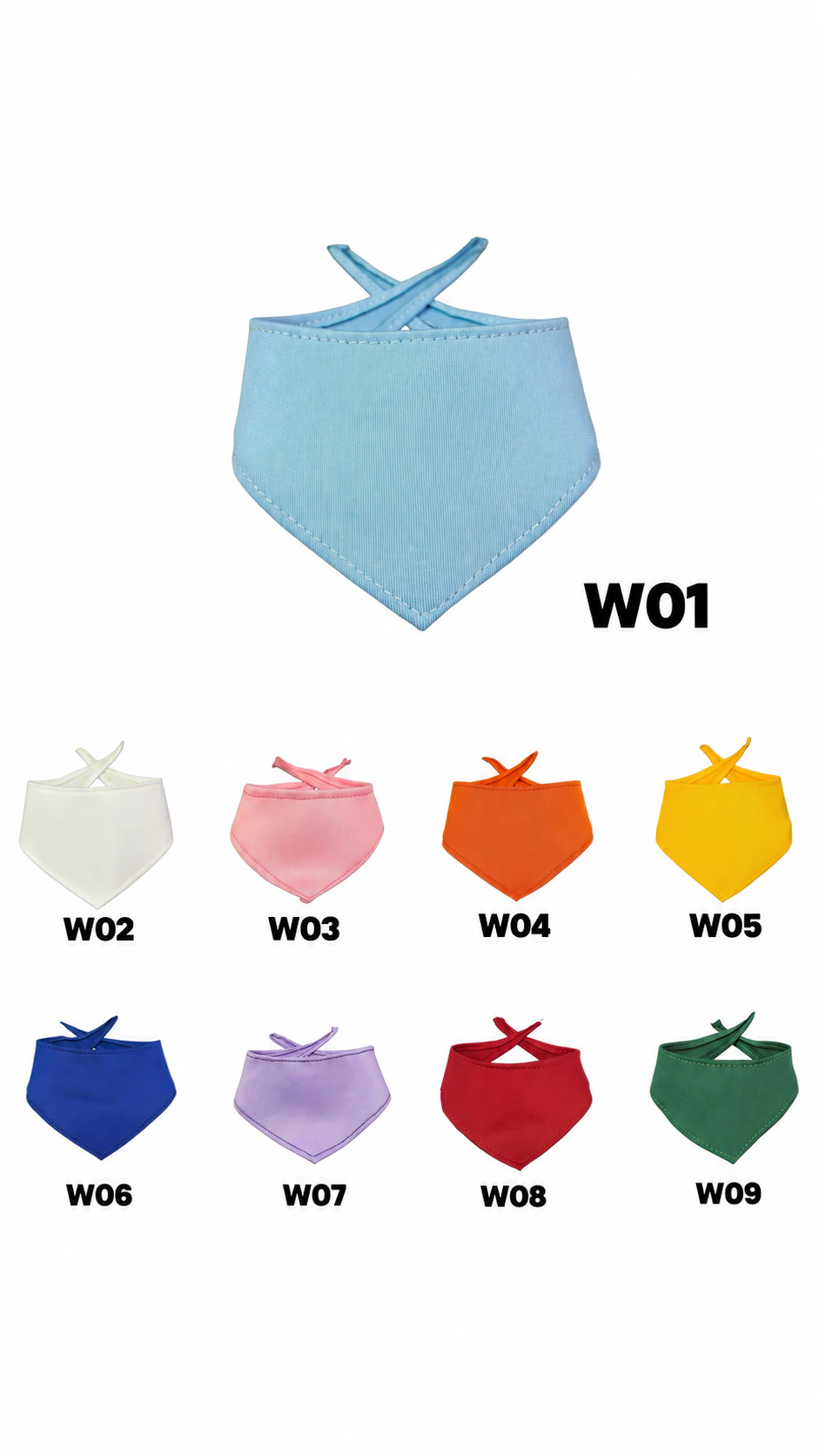 Colorful scarf series · Models & colors